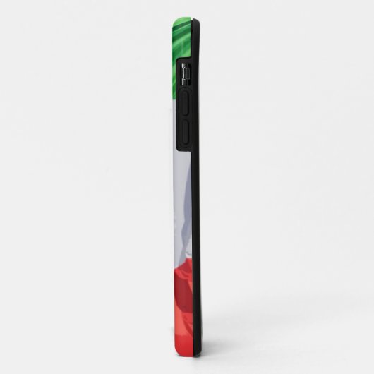 Italiaanse vlag iPhone Case (Achterkant/links)