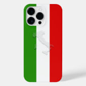 Italiaanse vlag iPhone hoesje (Achterkant)