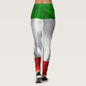 Italiaanse vlag ITALIA - Eigen fitness Leggings (Achterkant)