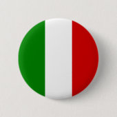 Italiaanse vlag - Italiaanse Button (Voorkant)