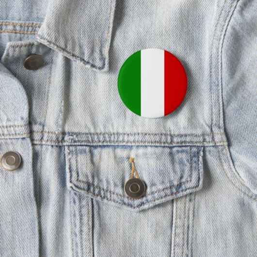 Italiaanse vlag - Italiaanse Button (In situ)