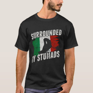 Italiaanse vlag Italiaanse hand teken T-shirt