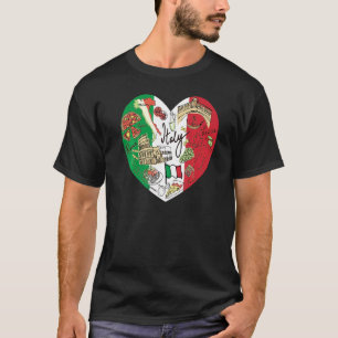 Italiaanse vlag Italiaanse Italiaanse Italiaanse g T-shirt