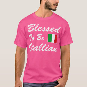 Italiaanse vlag Italiaanse italiano T-shirt