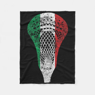 Italiaanse vlag Italiaanse lacrosse Fleece Deken