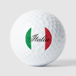 Italiaanse vlag Italiaanse trots Europa Land Golfballen