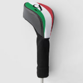 Italiaanse vlag — Italiaanse voetbalsokken voor go Golfheadcover (Schuin)