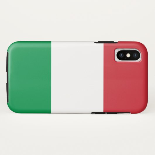 Italiaanse vlag (Italië) Case-Mate iPhone Case (Achterkant (horizontaal))