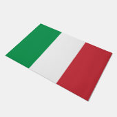 Italiaanse vlag (Italië) Deurmat (Schuin)