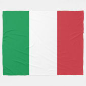 Italiaanse vlag (Italië) Fleece Deken (Voorkant (Horizontaal))