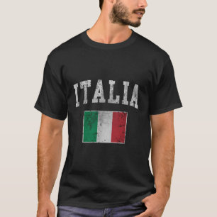 Italiaanse vlag Italië Italiano T-shirt