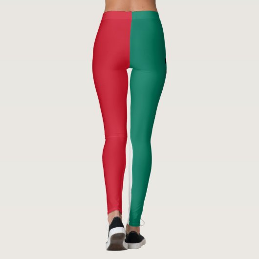 Italiaanse vlag Italië Italië Italië Italië Italië Leggings (Achterkant)