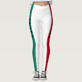 Italiaanse vlag Italië Italië Italië Italië Italië Leggings (Voorkant)