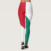 Italiaanse vlag Italië Italië Italië Italië Italië Leggings (Achterkant)