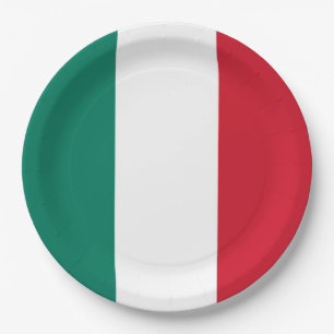 Italiaanse vlag Italië Italië Italië Italië Italië Papieren Bordje