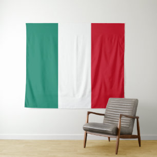 Italiaanse vlag Italië Italië Italië Italië Italië Wandkleed