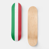 Italiaanse vlag (Italië) Persoonlijk Skateboard (Voorkant)