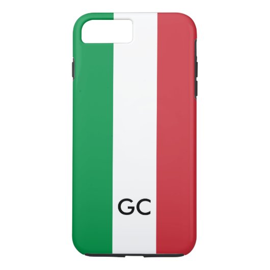Italiaanse vlag Italië pride gepersonaliseerd mono Case-Mate iPhone Case (Achterkant)