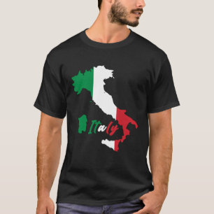 Italiaanse Vlag Italië Pride Mannen Vrouwen Kinde T-shirt