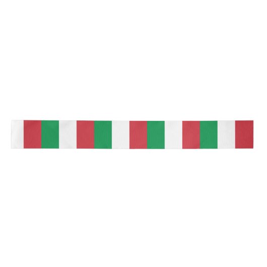 Italiaanse vlag (Italië) Satijnen Lint (Voorkant)