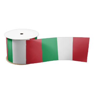 Italiaanse vlag (Italië) Satijnen Lint