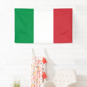 Italiaanse vlag (Italië) Spandoek (Insitu)