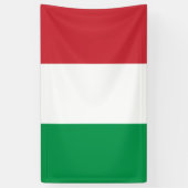 Italiaanse vlag (Italië) Spandoek (Verticaal)