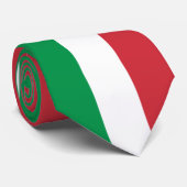 Italiaanse vlag (Italië) Stropdas (Opgerold)