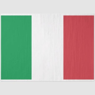 Italiaanse vlag (Italië) Tissuepapier