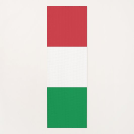 Italiaanse vlag (Italië) Yogamat (Voorkant)