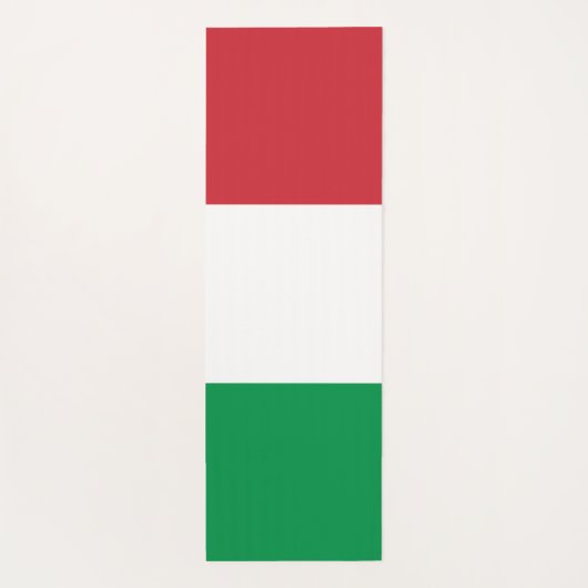Italiaanse vlag (Italië) Yogamat (Achterkant)