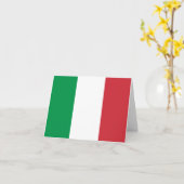 Italiaanse vlag kaart (Gele Bloem)
