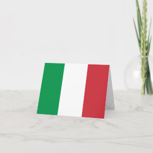 Italiaanse vlag kaart