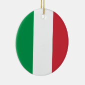 Italiaanse vlag keramisch ornament (Rechts)