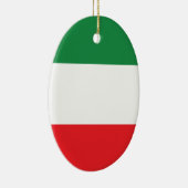 Italiaanse Vlag Keramisch Ornament (Rechts)