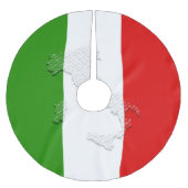 Italiaanse vlag kerstboom rok (Voorkant)