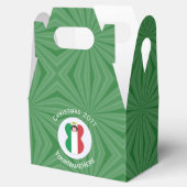 Italiaanse Vlag Kerstengel Gevel Bedankdoosjes (Geopend)