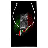 Italiaanse vlag klein cadeauzakje (Achterkant)