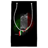 Italiaanse vlag klein cadeauzakje (Voorkant)