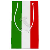 Italiaanse vlag klein cadeauzakje (Voorkant)