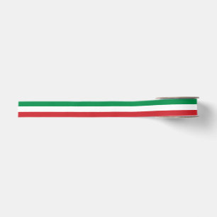 Italiaanse vlag kleuren 1,5" grosgrain lint