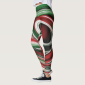 Italiaanse vlag kleuren - Italia Leggings (Links)