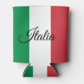 Italiaanse vlag koelbox en Italiaanse partij/sport Blikjeskoeler (Voorkant)