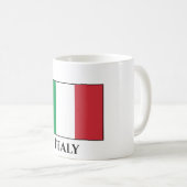 Italiaanse vlag koffiemok (Voorkant rechts)