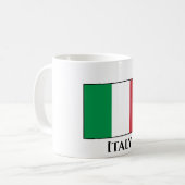 Italiaanse vlag koffiemok (Voorkant links)