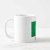 Italiaanse vlag koffiemok (Links)