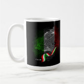 Italiaanse vlag koffiemok (Links)