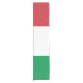 Italiaanse vlag korte tafelloper (Voorkant)