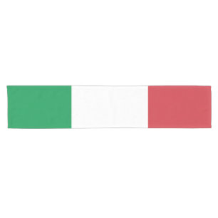 Italiaanse vlag korte tafelloper