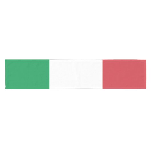 Italiaanse vlag korte tafelloper (Horizontaal)